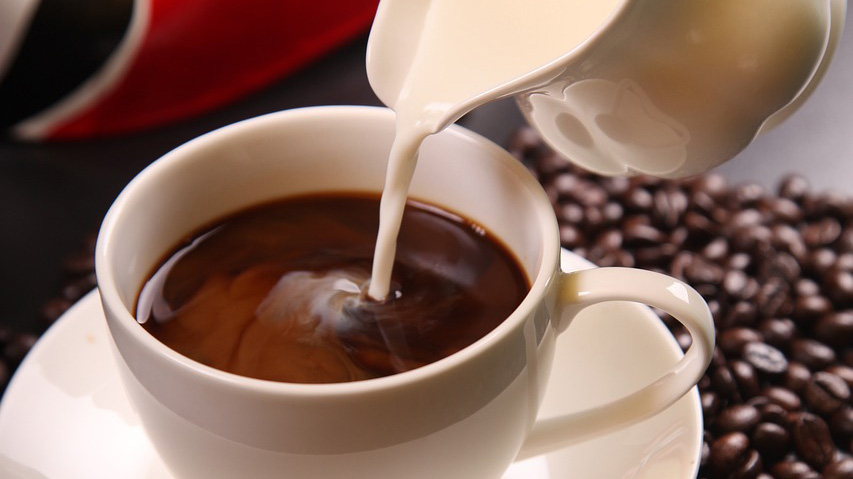 a cup of coffee